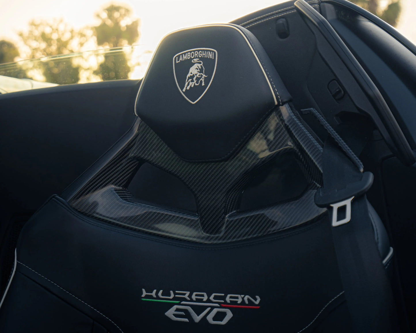 2021 Lamborghini Huracan EVO Spyder Exotics By the Bay exotic car rental