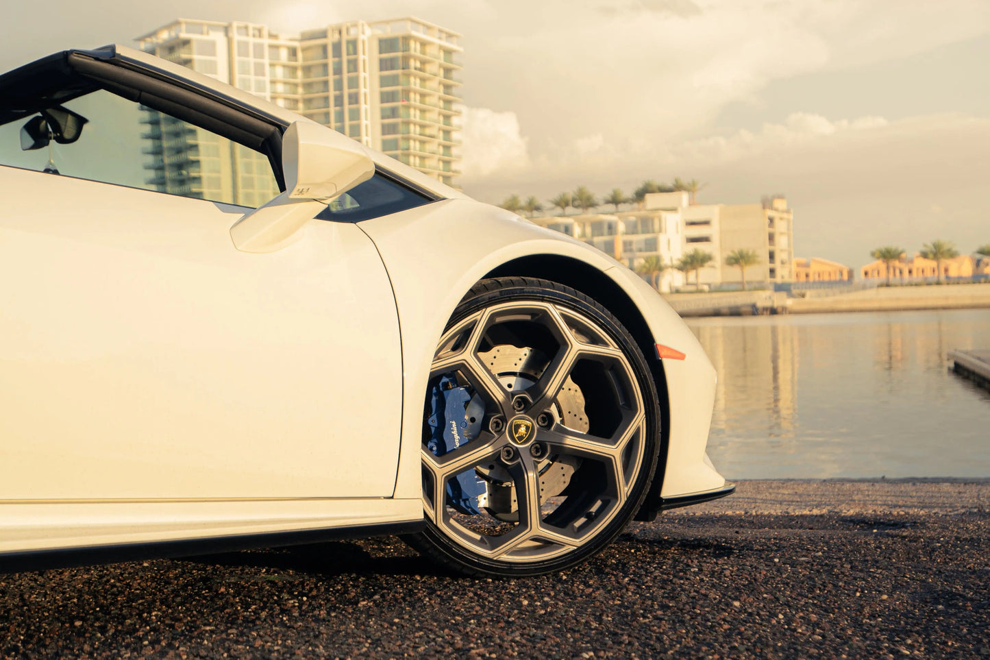 2021 Lamborghini Huracan EVO Spyder Exotics By the Bay exotic car rental