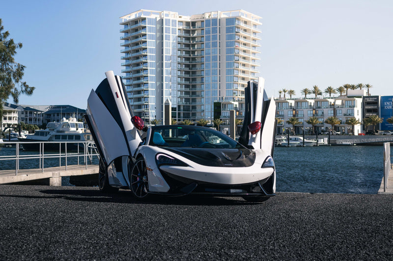 mclaren 570 front view