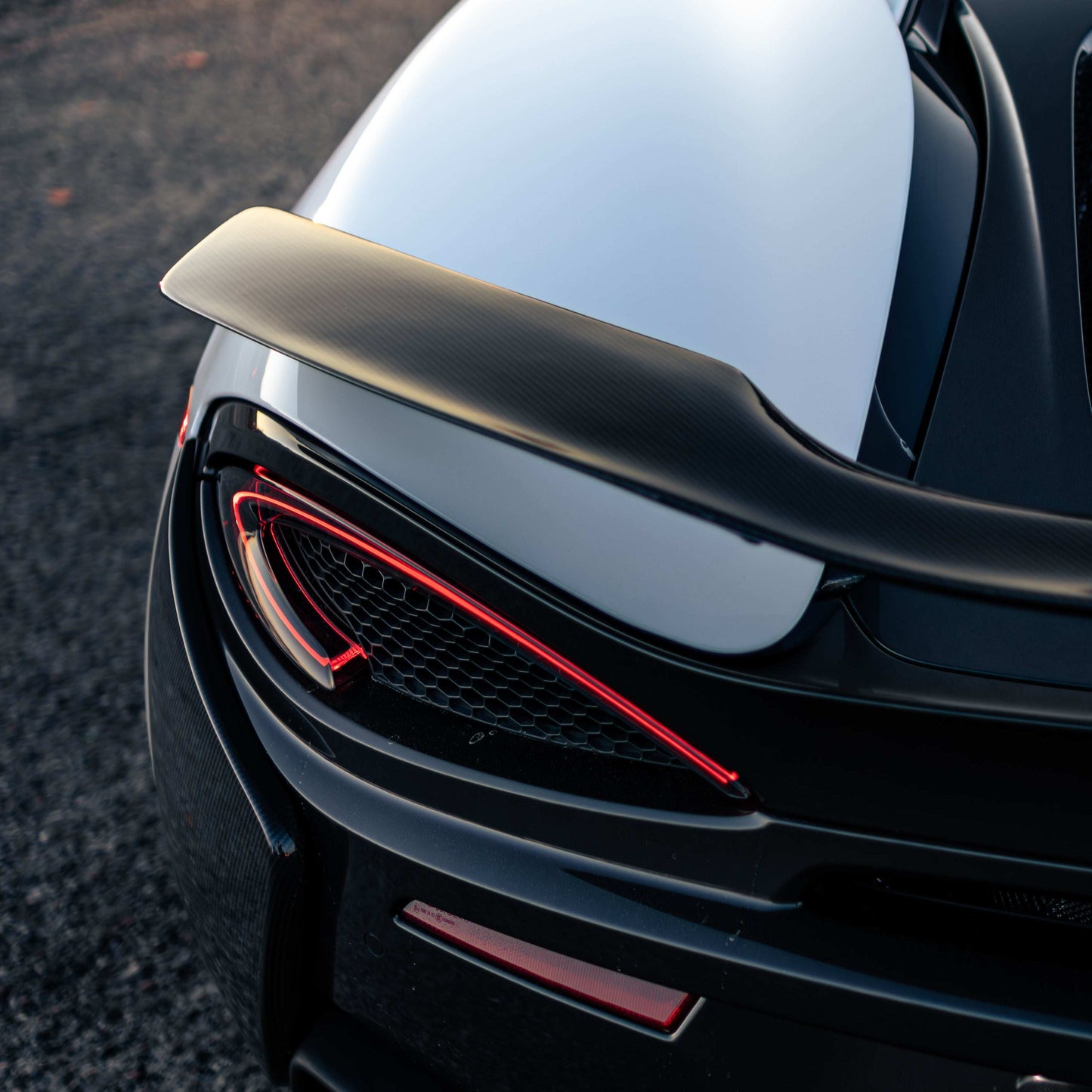 mclaren rear view