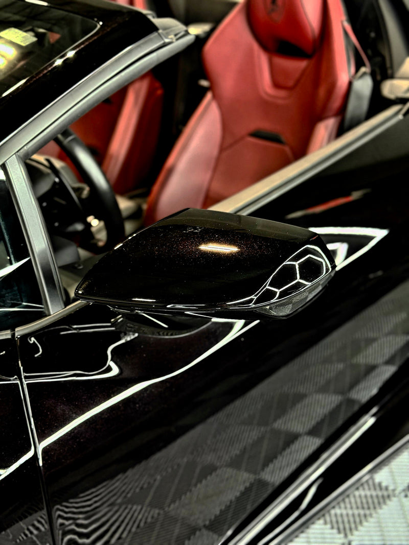 2020 Huracan EVO Spyder black cherry - side - black-cherry lamborghini huracan-evo-spyder