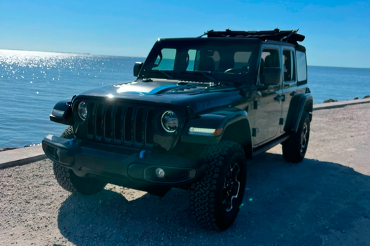 2021 jeep rubicon front view