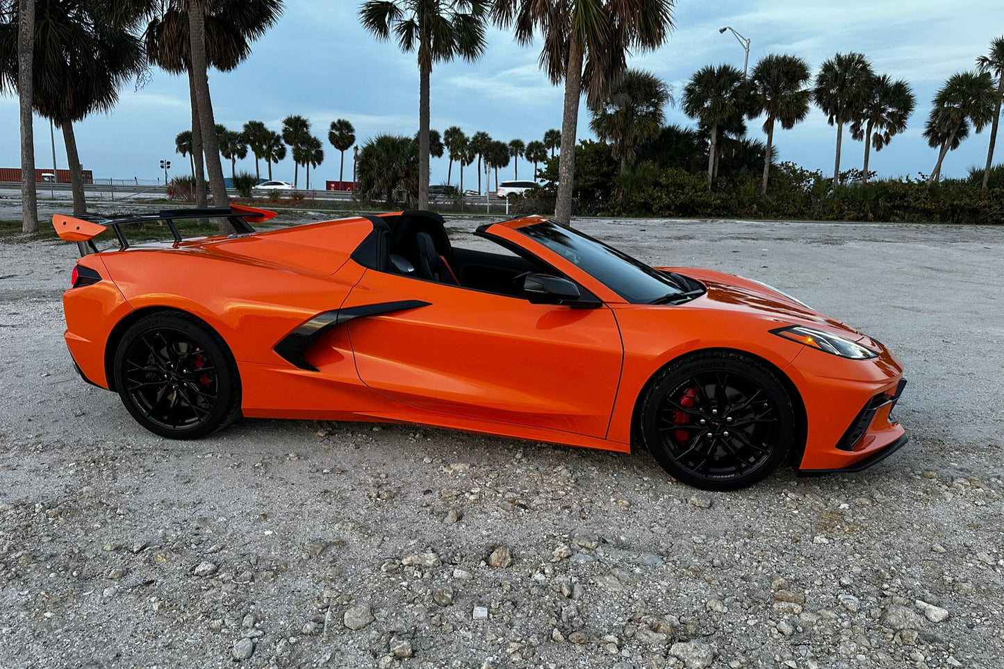 2024 Corvette C8 Orange - Corvette Rental Tampa