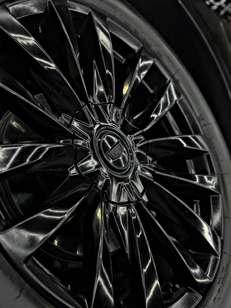 2025 Cadillac Escalade ESV w stars ✨ - wheel - black cadillac escalade-esv