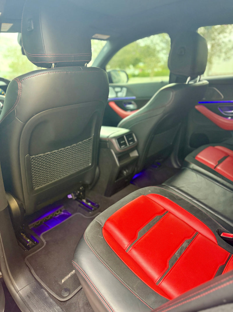 2023 Mercedes GLE53 Black on red - interior - black mercedes gle53