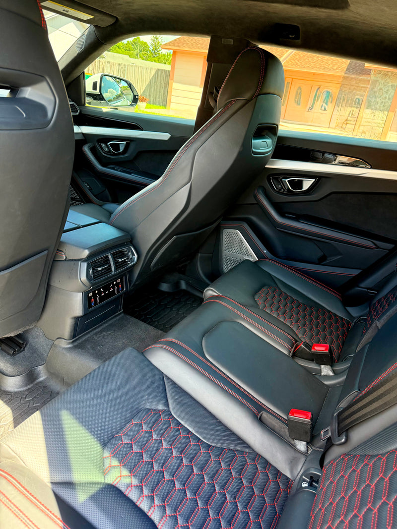 2020 Lambo Urus white panda with stars ✨ - interior - white lamborghini urus