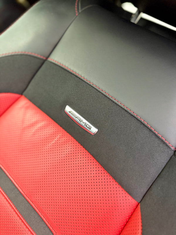 2023 Mercedes GLE53 Black on red - interior - black mercedes gle53