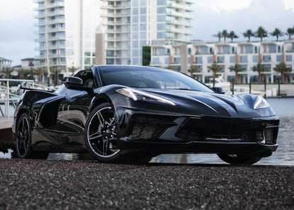 corvette rear view - corvette rental tampa