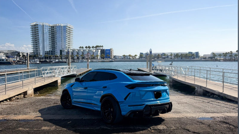 2019 Lamborghini Urus Vorsteiner Widebody Stage 2 w/ Capristo Exhaust - Luxury Car Rental Tampa Bay | Exotics by the Bay
