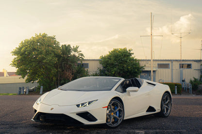 2021 Lamborghini Huracan EVO Spyder Exotics By the Bay exotic car rental