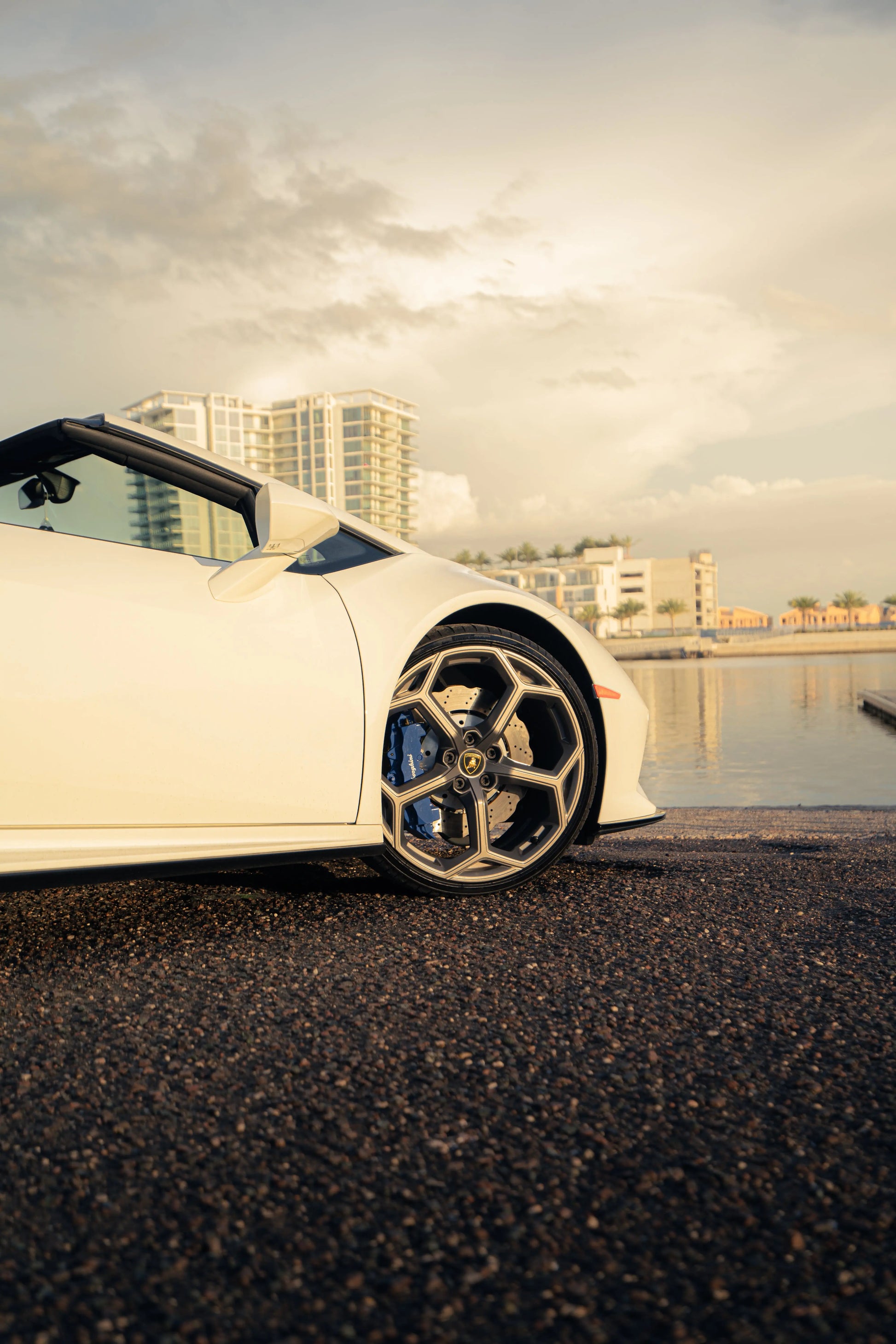 2021 Lamborghini Huracan EVO Spyder Exotics By the Bay exotic car rental