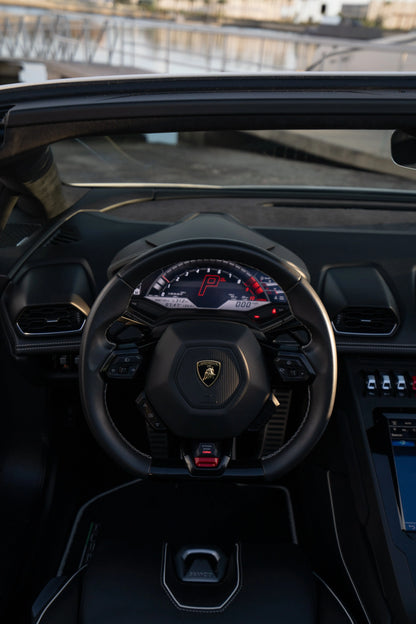 2021 Lamborghini Huracan EVO Spyder Exotics By the Bay exotic car rental