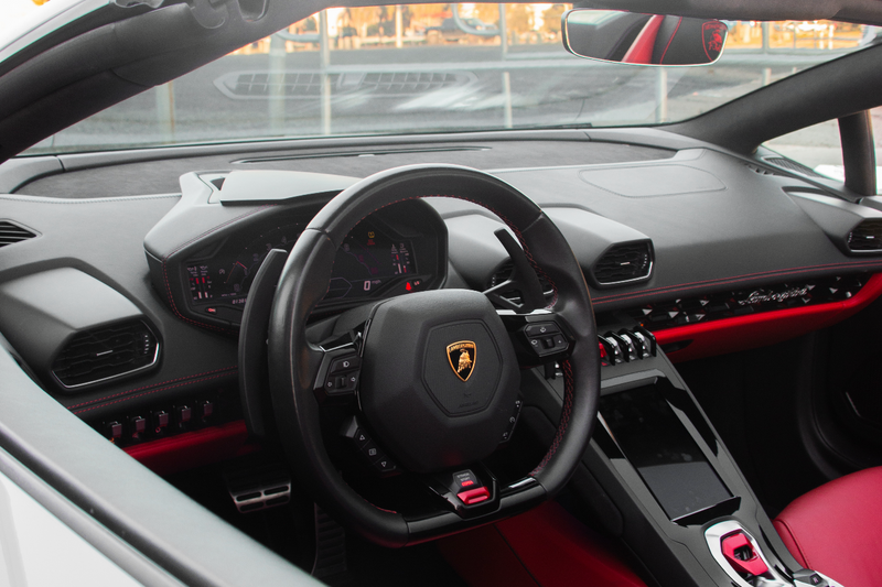 2022 Lamborghini Huracán EVO Spyder for Rent in Tampa, Florida | Exotics by the Bay