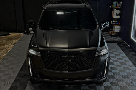 2023 Cadillac Escalade Satin Black w Stars ✨ - front - black cadillac escalade