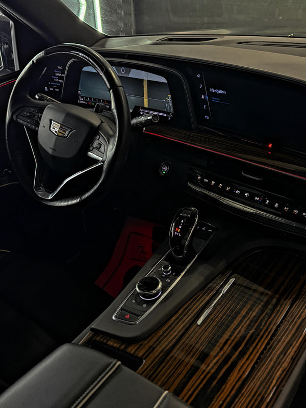 2023 Cadillac Escalade Satin Black w Stars ✨ - interior - black cadillac escalade