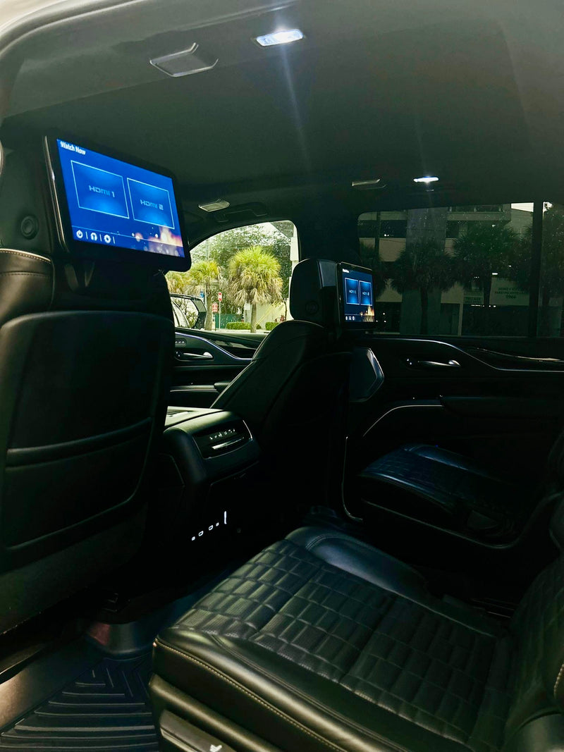 2023 Escalade V panda - interior - black cadillac escalade-v