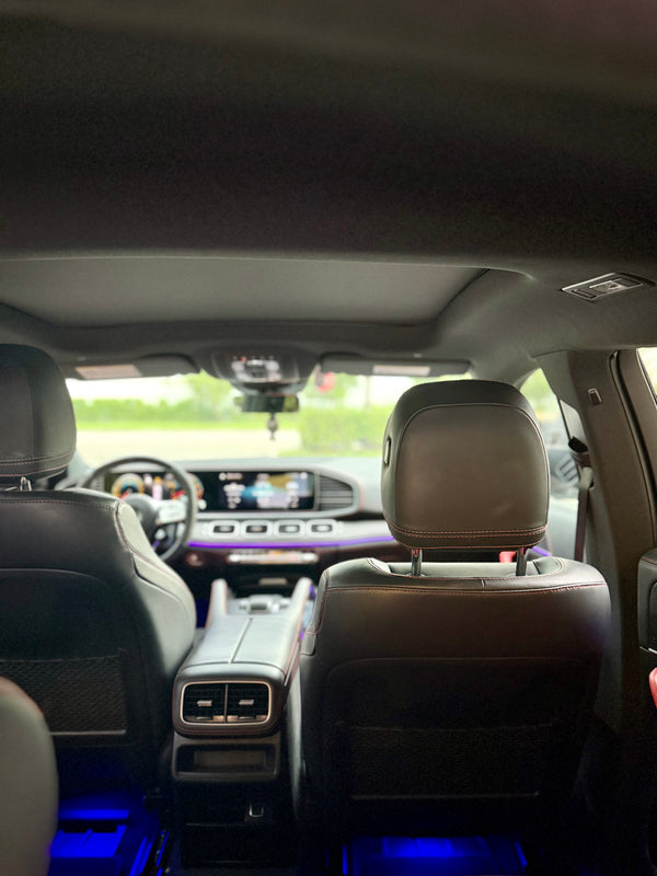 2023 Mercedes GLE53 Black on red - interior - black mercedes gle53
