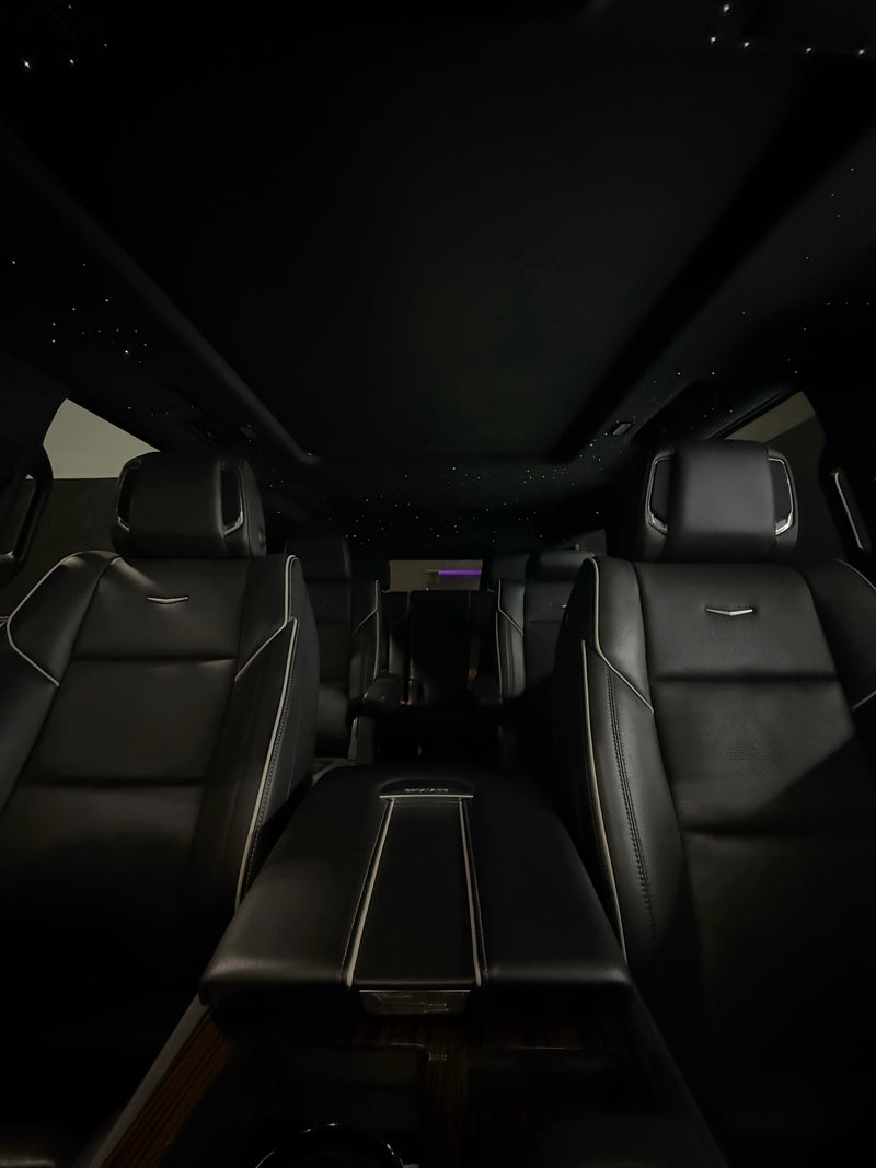 2023 Cadillac Escalade Satin Black w Stars ✨ - interior - black cadillac escalade