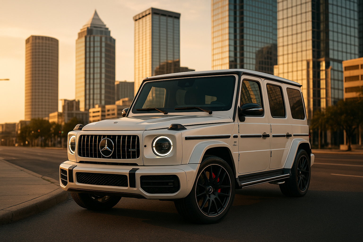 Mercedes-AMG G63 Rental Tampa | Hand-Built V8 SUV – Exotics By the Bay