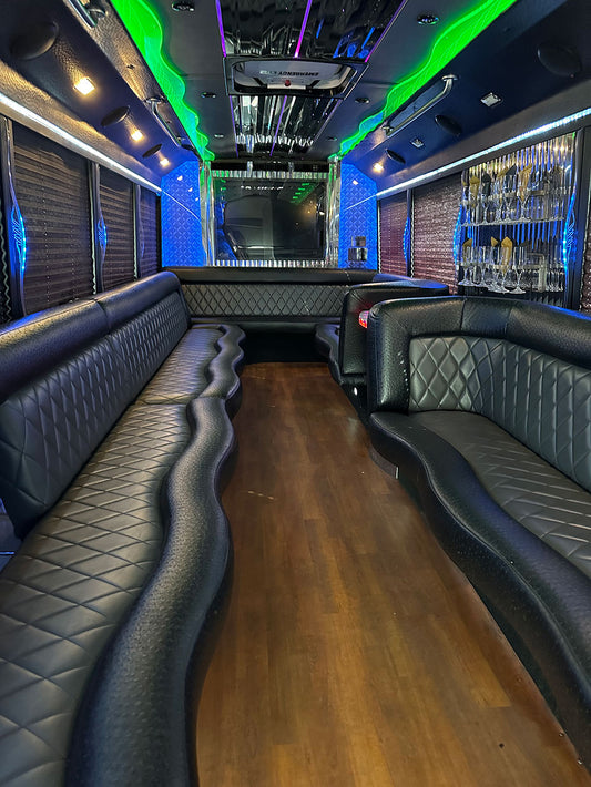 24-Passenger Party Bus - Exotic Car Rental Tampa FL | Exotics by the Bay