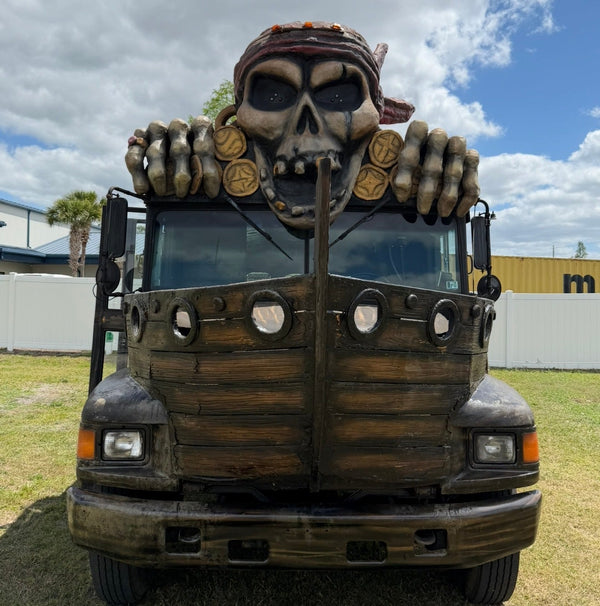 35-Passenger Pirate Party Bus for Rent in Tampa, Florida | Exotics by the Bay